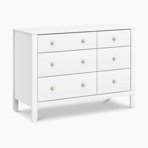 Carter's by daVinci Marisol 6-Drawer Dresser - White/Washed Natural