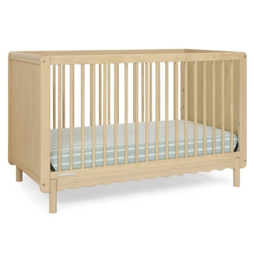 Delta Children William 4-in-1 Convertible Crib - Greenguard Gold Certified - Natural Sandstone
