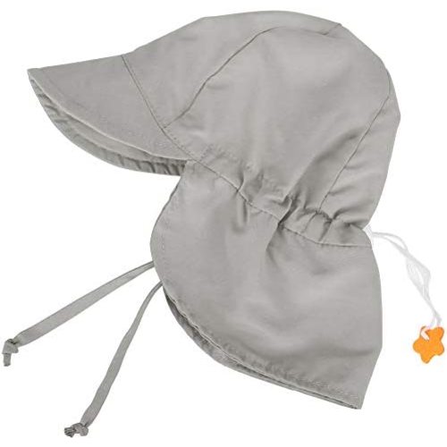 SimpliKids UPF 50+ UV Ray Sun Protection Baby Hat w/Neck Flap & Drawstring