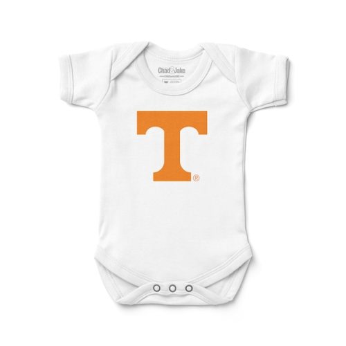 Newborn & Infant Chad & Jake White Tennessee Volunteers Bodysuit