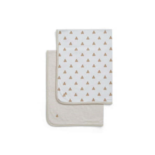 babyGap Reversible 100% Organic Cotton Blankets - 2 Pack