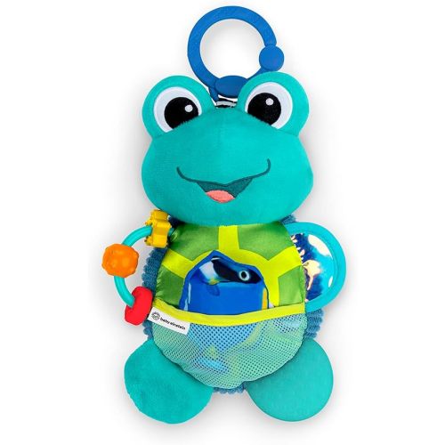 Baby Einstein Ocean Explorers Neptune’s Sensory Sidekick Activity Plush Toy for Ages 0 Months and Up