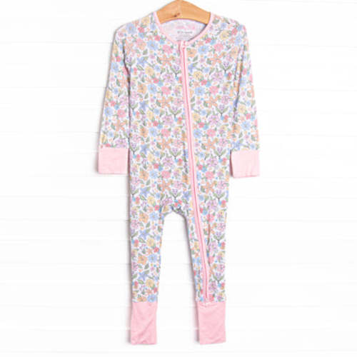 Abundant Blooms Bamboo Zippy Pajama, Pink – Stitchy Fish