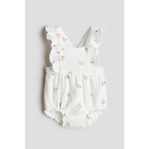 COTTON OVERALL SHORTS