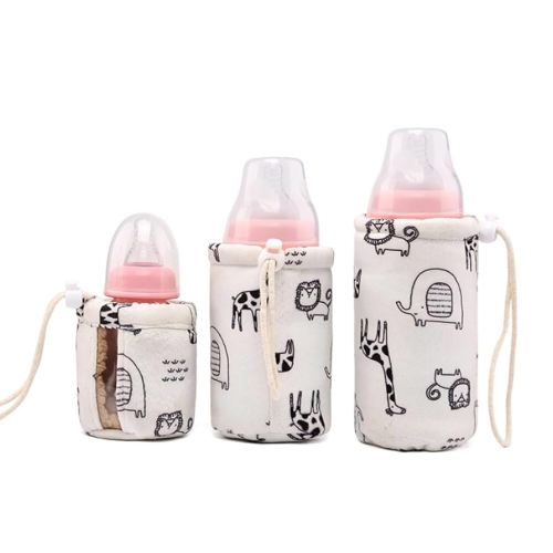 Eforcase 3PCS Portable Baby Bottle Warmer Insulation Cover, Baby Milk Bottle Cover Bottle Tote Bags Breastmilk Baby Bottle Bag Bottle Sleeve Bottle Cover for Car Travel