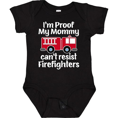 inktastic Firefighter Daddy Baby Fireman Baby Bodysuit         inktastic Firefighter Daddy Baby Fireman Baby Bodysuit