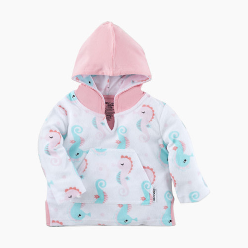 ZOOCCHINI Swim Coverup - Seahorse, 0-12M