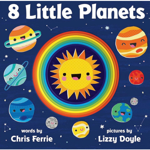 8 Little Planets: A Solar System Book for Kids with Unique Planet Cutouts