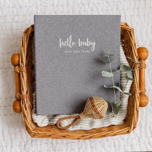 Peachly Baby Memory Book Photo Keepsake to Record Milestones - Etsy