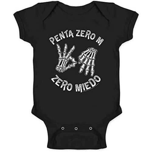Pop Threads Penta Zero M Zero Miedo Luchador Lucha Libre Baby Toddler Kids Girl Boy T-Shirt