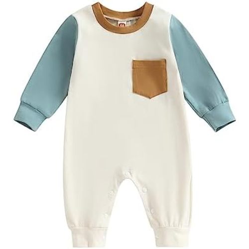 Casual Fall Winter Clothes Infant Baby Boy Long Sleeve Romper Jumpsuit Playsuit One Piece Outfit