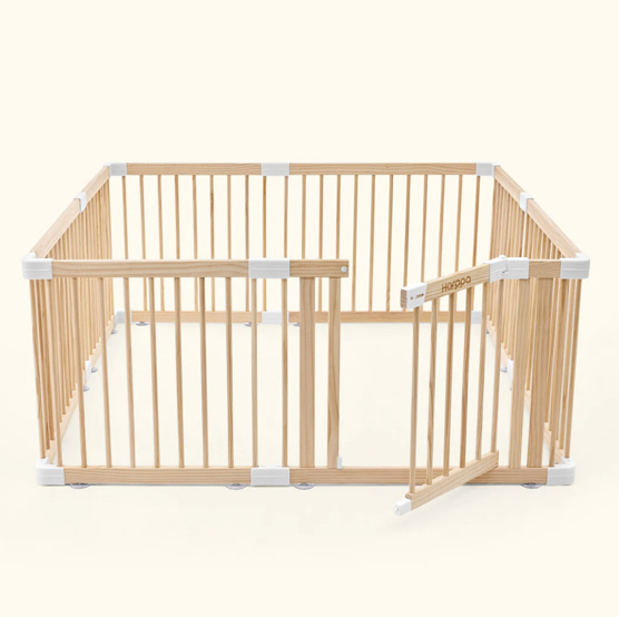 Wooden Baby Gate Playpen