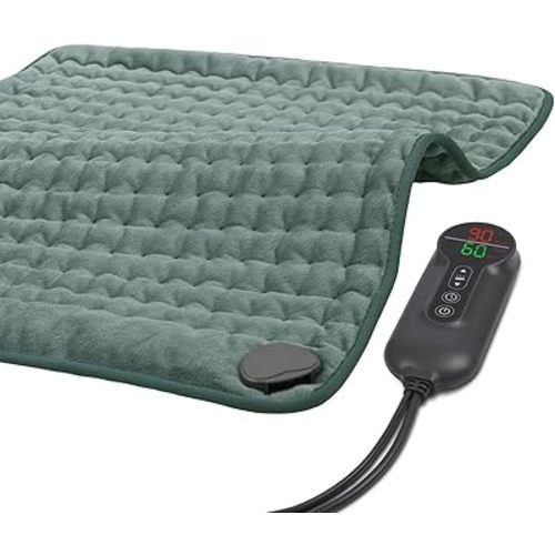 Heating Pad - Electric Heating Pad for Back Pain and Cramps Relief, Moist Heat Pad for Shoulder, Knee, Neck, 6 Heat Settings & Auto Shut Off, Machine Washable, Gift for Women, Men, Mom, Dad, 20" x 24"
