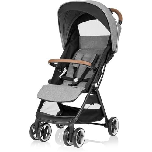 Evenflo Travel Stroller, Self-Folding, Lightweight, Fits Baby Car Seat, Gold Otto, Moonstone