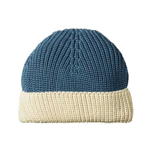 Forest Beanie - Oatmeal Marl/Sky Blue – Manymoons