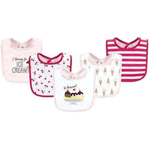 Hudson Baby Unisex BabyCotton Bibs