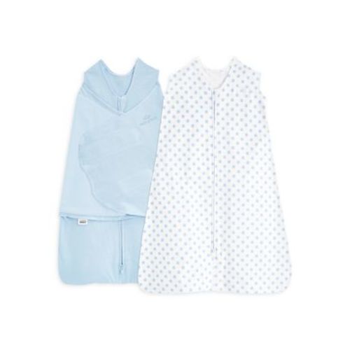 HALO Unisex SleepSack Organic Swaddle and Wearable Blanket Gift Set, 2 Piece - Baby