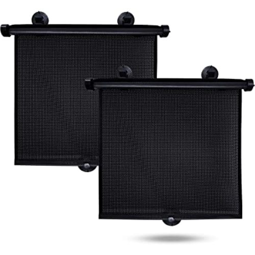EcoNour Car Window Shades for Windows (2 Pack) | Shade Automotive Interior Sun Protection Large Offers Complete from UV Rays and Glare 18" x 20"