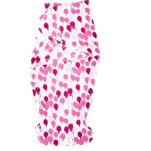 Norani Baby Snugababe Sleep Pod with Arm Inserts - Pink Balloons