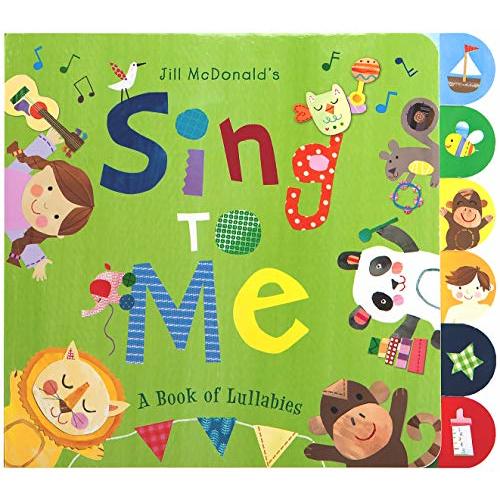 C.R. Gibson 'Sing to Me' Lullaby Book for Babies, 10 x 8.7 x 0.5 inches, 1 piece