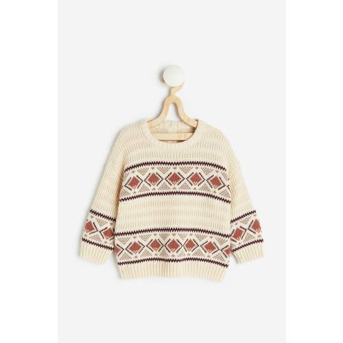JACQUARD-KNIT SWEATER