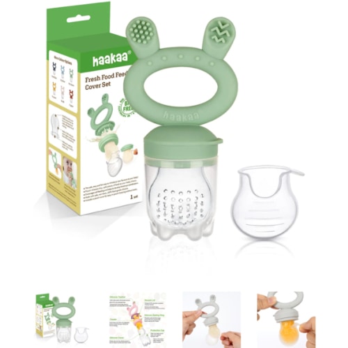 Haakaa Fresh Food Feeder & Cover Set