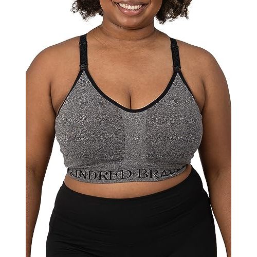 Kindred Bravely Sublime Nursing Sports Bras for Breastfeeding, Soft & Stretchy Maternity Bra
