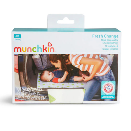 Arm & Hammer™ Disposable Changing Pads, 10pk | Munchkin