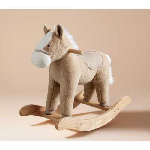Horse Plush Nursery Rocker with Sound