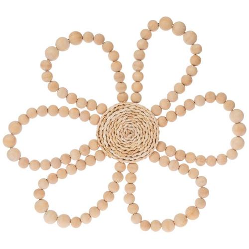 Beaded Flower Wall Decor