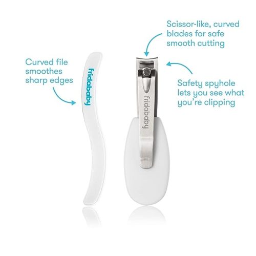 Frida Baby NailFrida The SnipperClipper Set – The Baby Essential Nail Care Kit for Newborns and Up, Pack of 1