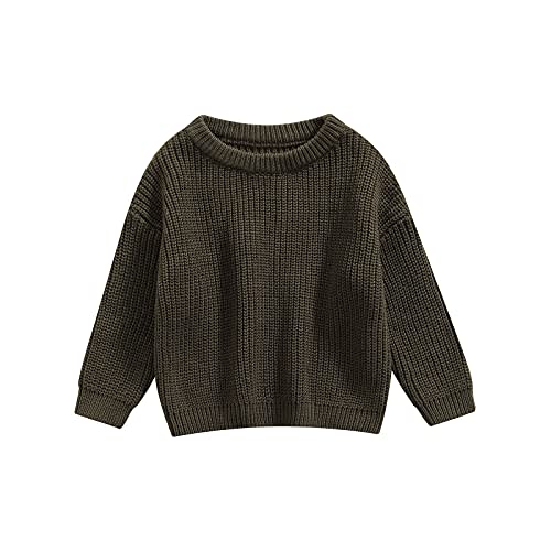 Karwuiio Toddler Baby Girl Boy Knit Sweater 3-6M