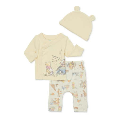 Winnie the Pooh Infant Take Me Home Outfit Set, 3-Piece, Sizes 0-6M