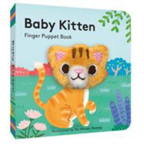 CHRONICLE BOOKS: Baby Kitten: Finger Puppet Book: (Board Book with Plush Baby Cat, Best Baby Book for Newborns) (Hardcover)