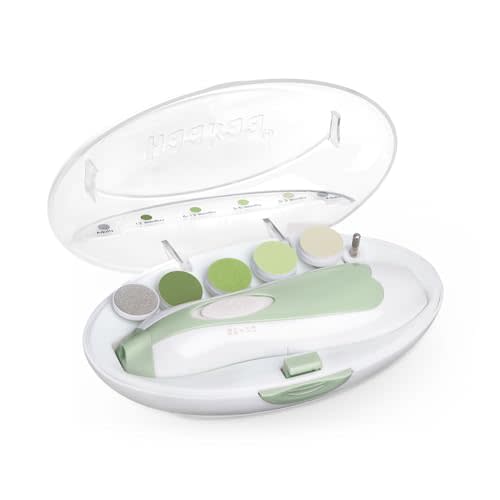 haakaa Electric Baby Nail Care Set with LED Light - Green