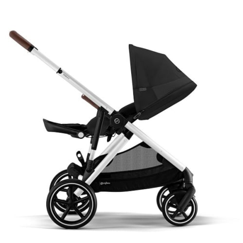 CYBEX Gazelle S | Moon Black (Silver Frame)