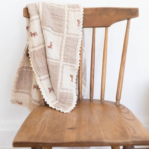 Pony Patchwork Blanket