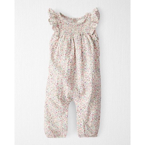 Baby Organic Cotton Gauze Jumpsuit - Little Planet | Carter's