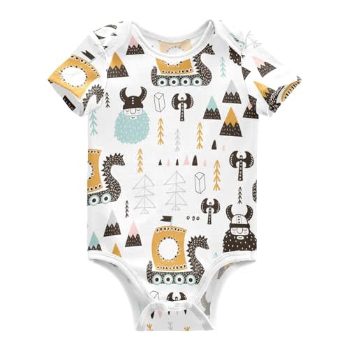 Pigsaly Hot Rod Baseball Racing Car Unisex Baby Bodysuits Checkered Flag Newborn Short Sleeve Jumpsuit 3M