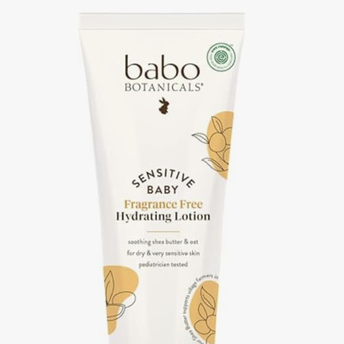 Babo Botanicals Sensitive Baby Fragrance-Free Daily Hydrating Baby Lotion