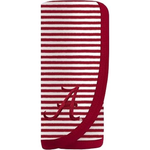 College Baby Infant Striped/Solid Blanket, Unisex, One Size 37.5 X 33.5