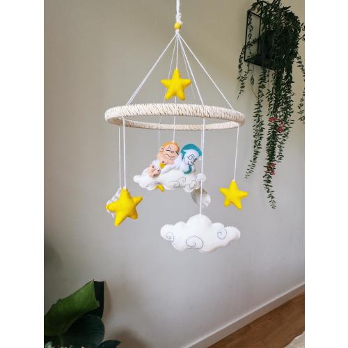 Baby mobile Little Herkules and Pigas catoon theme Crib mobile Nursery decor Baby shower gift Inspired by Disney