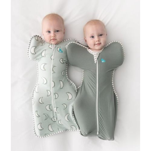 Love to Dream Swaddle UP, Baby Sleep Sack, Self-Soothing Swaddles for Newborns, Improves Sleep, Snug Fit Helps Calm Startle Reflex, New Born Essentials for Baby, 1.0 TOG, 5-8.5 lbs, Deep Olive