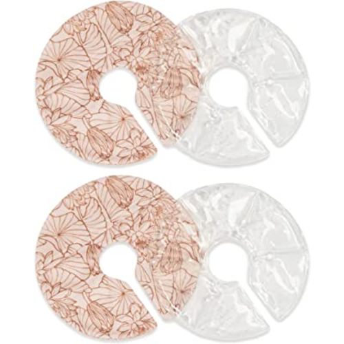 Kindred Bravely Soothing Breast Gel Pads | Hot or Cold Gel Packs for Breastfeeding & Pumping (2 Pack)