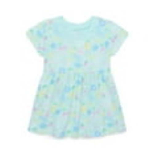 Garanimals Baby Girls Print Jersey Dress, Sizes 0-24 Months