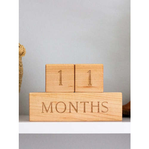 Wooden Milestone Blocks