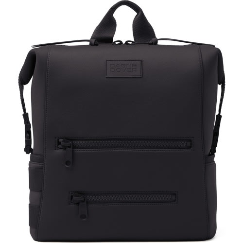 Dagne Dover Indi Large Water Resistant Neoprene Diaper Backpack, Onyx