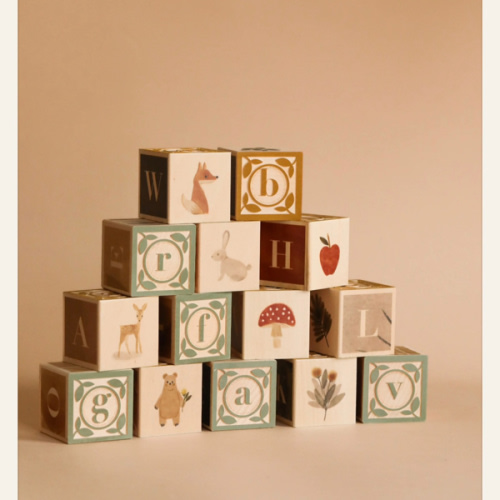 Uncle Goose Watercolor ABC Blocks– Odin Parker