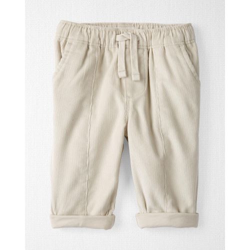 Baby Organic Cotton Corduroy Pants in Toasted Wheat - Little Planet | Carter's