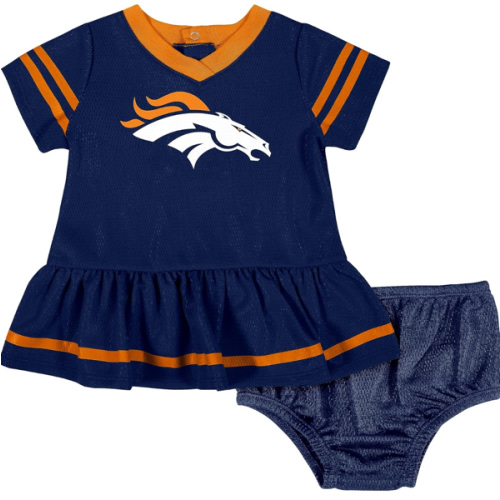 Gerber Girls' NFL Team Jersey Dress and Diaper Cover